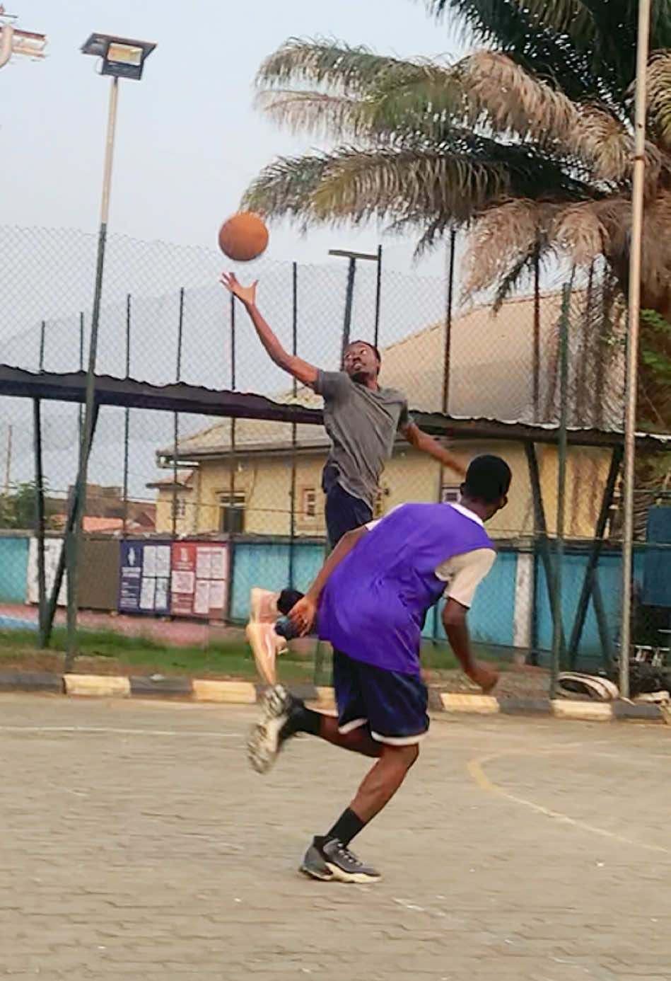 They had no answer 💪🏻 #basketball #lagosbasketball 