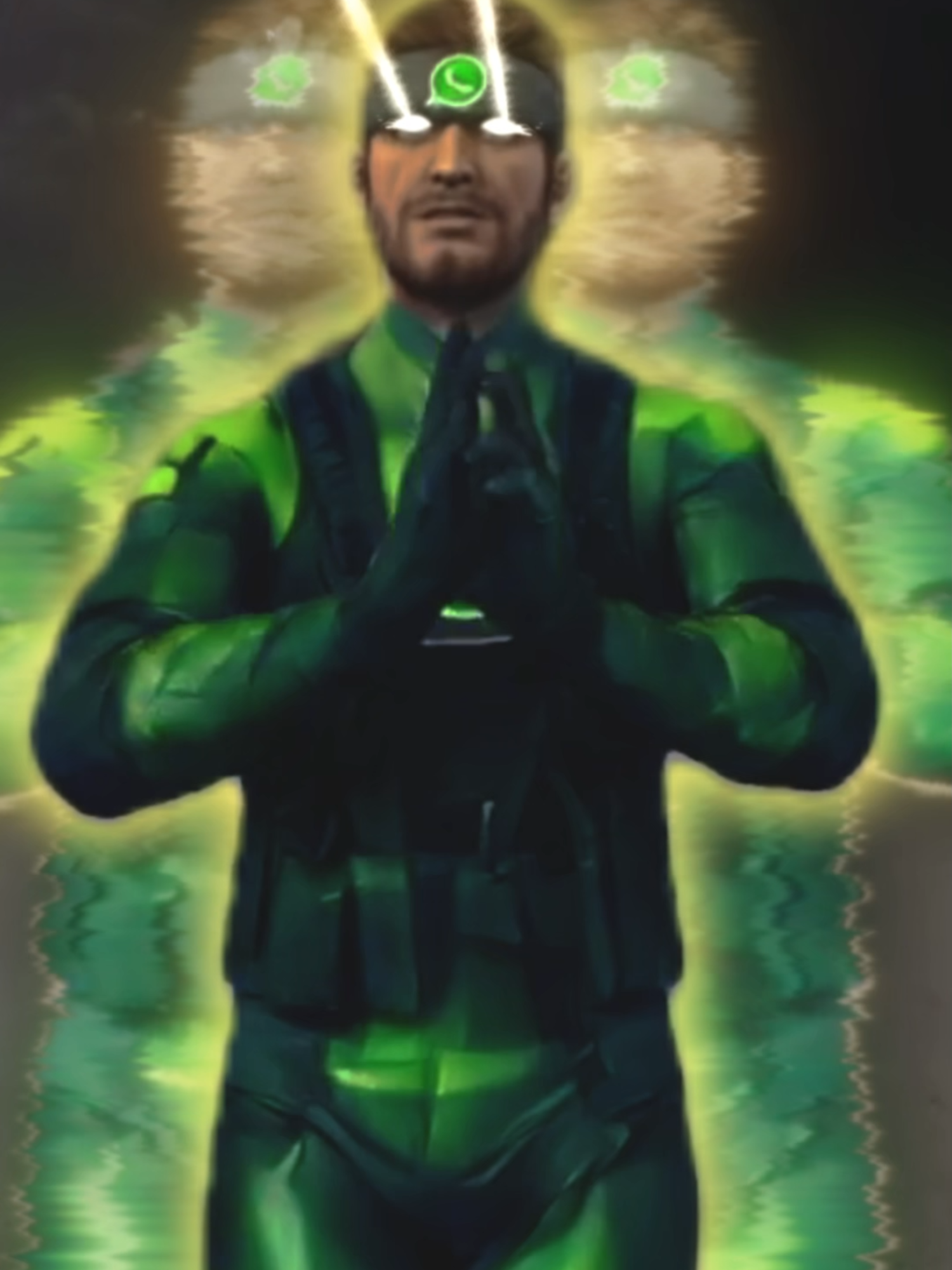 WhatsApp CQC edit made by @barnakull  #metalgear #whatsappsnake #bigboss #solidsnake #hideokojima #keptyouwaitinghuh #whatathrill #metalgearsolid3snakeeater #metalgearmemes