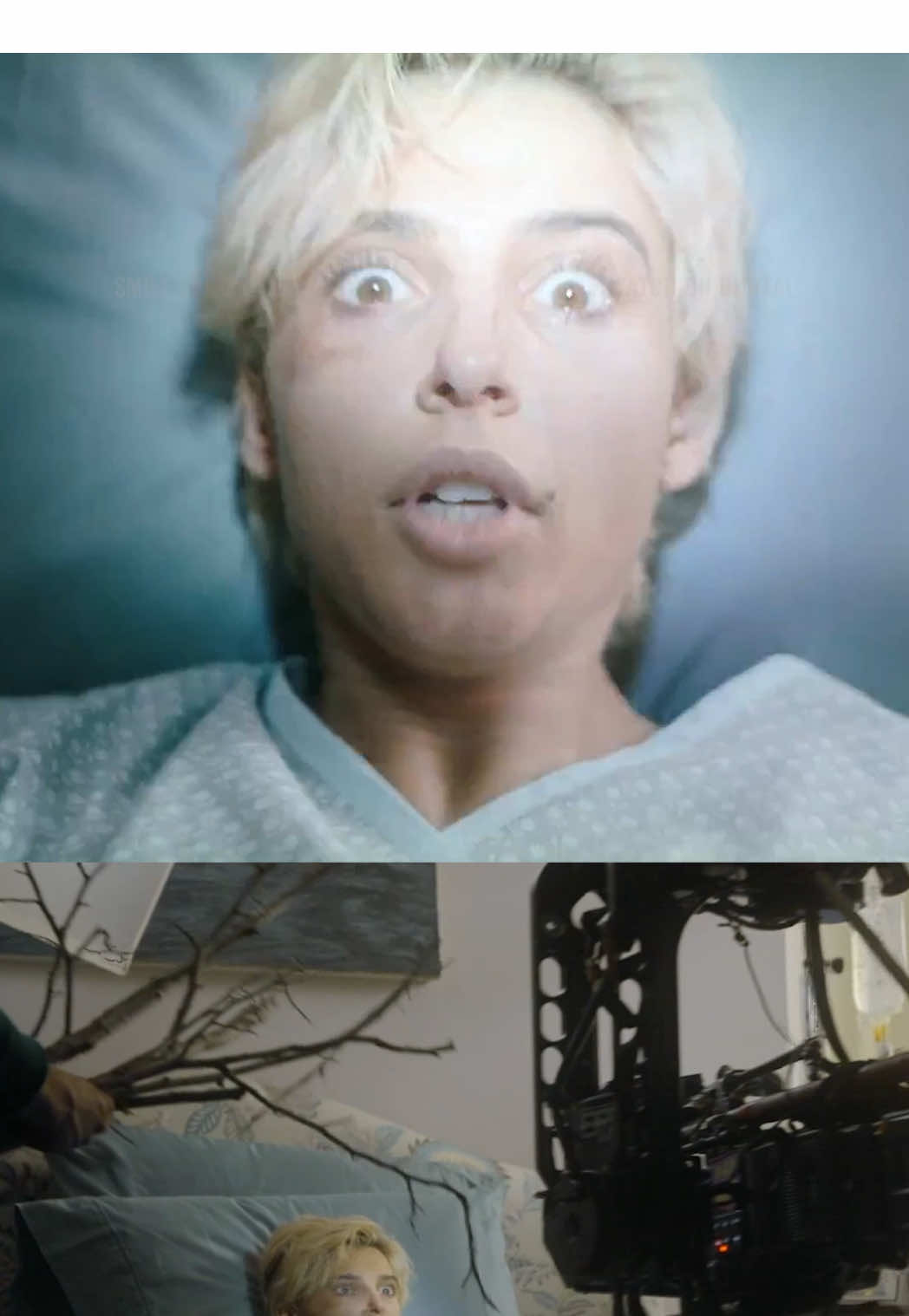 While developing Smile 2, Parker Finn spent the first month tossing out ideas. “If they’re coming to me this quickly,” he said, “they’re too obvious.” Then one night, something hit. “There was an evening that this idea about this character, Skye Riley, this pop star, hit me like a bolt of lightning. I got obsessed with it,” Finn said. “I love that this world is so unexpected for a horror film. This glitzy, glammy, shiny world of a pop star felt like such a collision with Smile. And I’d really love to see where that could go.”  #Smile2