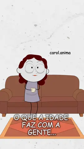 às vezes, a idade pega.. #animacao #humor #idade 