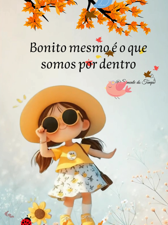 Bonito mesmo é o que somos por dentro!  #motivacao #reflexao #bonitodia🌻 #inspiracao #sabedoria 
