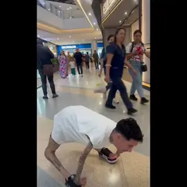 disable Man dancing in the mall #jet2holidays #disableman #mall #dancing #fyp 