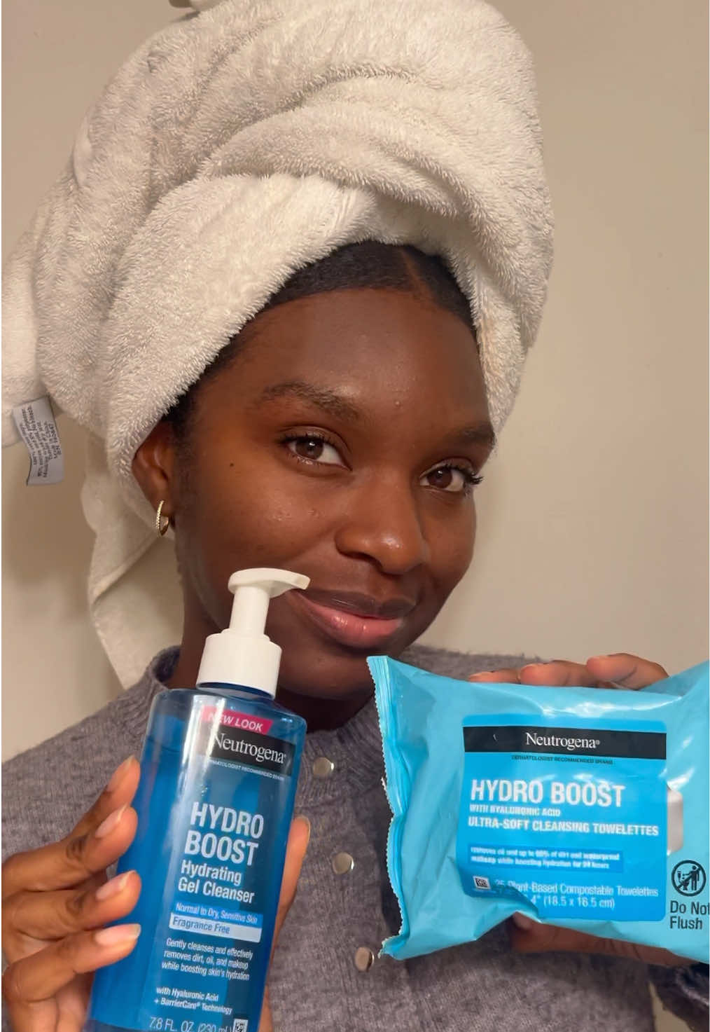 Taking off the day with @Neutrogena 🩵#neutrogenagifted 