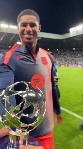 Ladies and gentleman… THE MVP ⭐️ #fcbarcelona #barçaontiktok #rashford #mvp #ucl #championsleague 