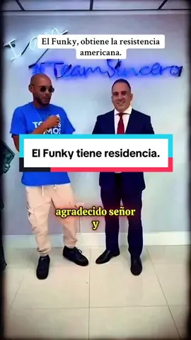 El Funky, obtiene la residencia americana. #cubanosporelmundo #cubanos #soscuba #patriayvida #cubanosenmiami 