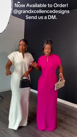 Hi guys I’m back again with some new juicy stuff for my beautiful ladies! It’s back better than ever! Bubu gown for my boss ladies! This can be your office wear,church wear or evening wear! Made with Quality Crepe Fabric. The viral dress is here! Let’s get this party started in available to take your orders lovelies!❤️❤️💕🙏 #bubu #crepe #dresses #fyp #tiktokviral 