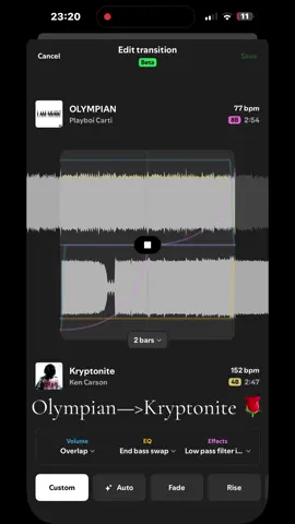 both top 3 on their albums #playboicarti #kencarson #spotify #automix #transitiontutorial 
