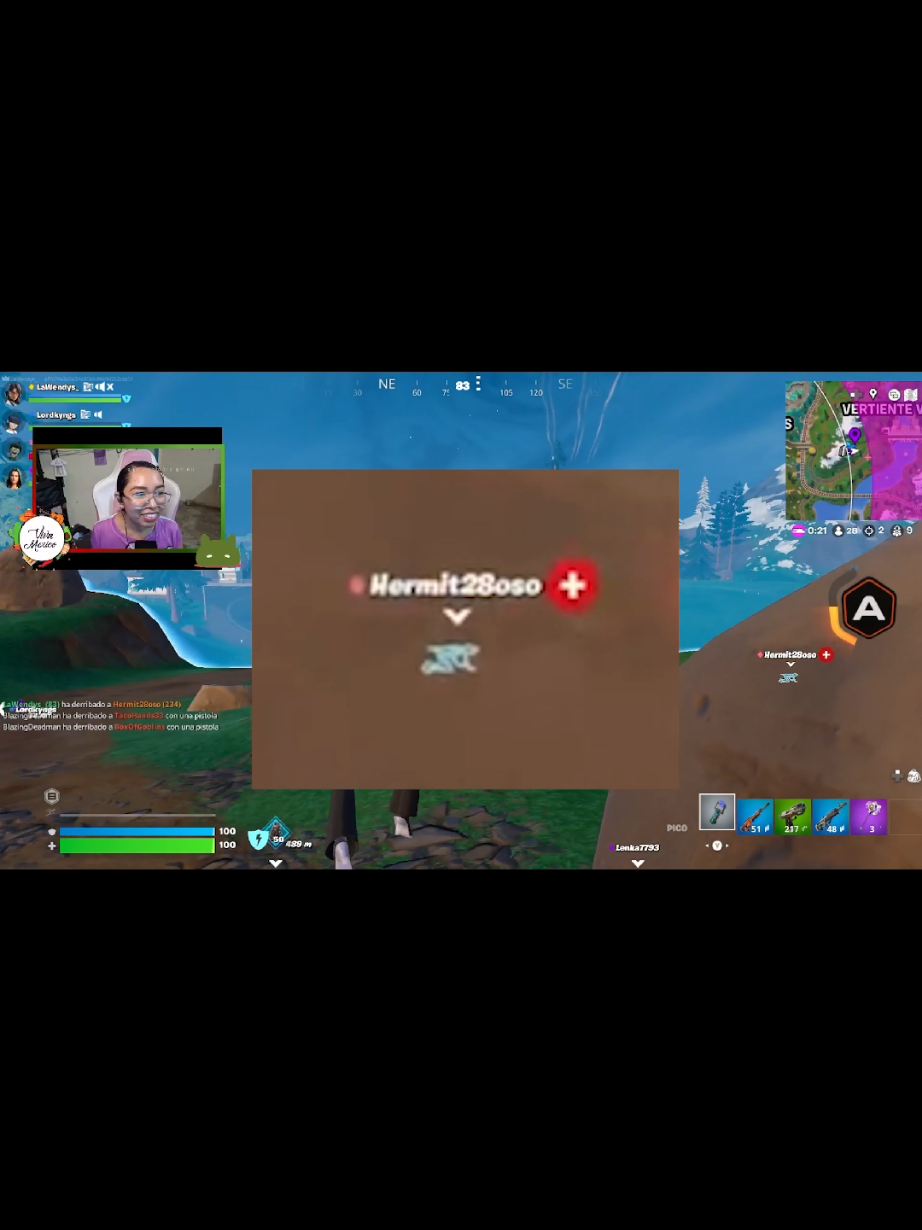 Probando armas que no había usado 🤣 #fortniteclips  #clipstwitch  #TikTokLIVE #gamer #fyp 