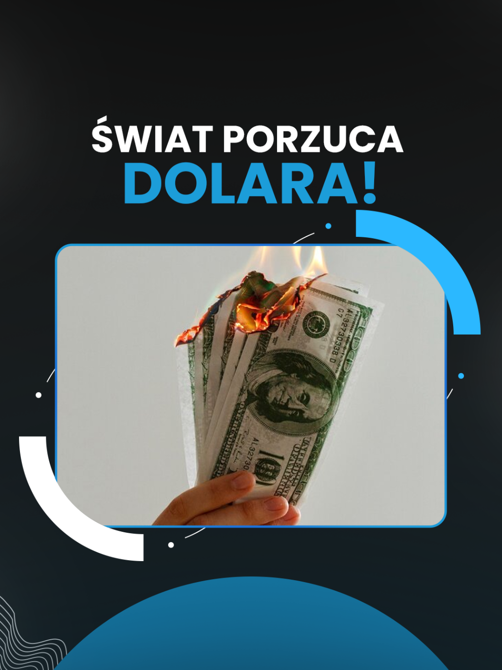 🔵ŚWIAT PORZUCA DOLARA! #kryptowaluty #bitcoin #inwestycje 