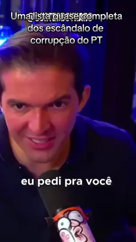 Uma lista quase completa dos escândalo de corrupção do PT. #politica #debate #noticias #viral #fyp 