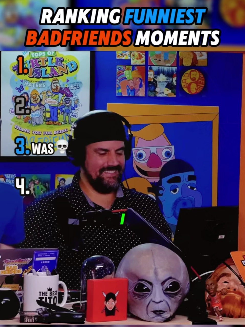 What is the funniest bad friends moment 😂 #badfriends #badfriendspod #fyp #podcasting #funnytiktok 