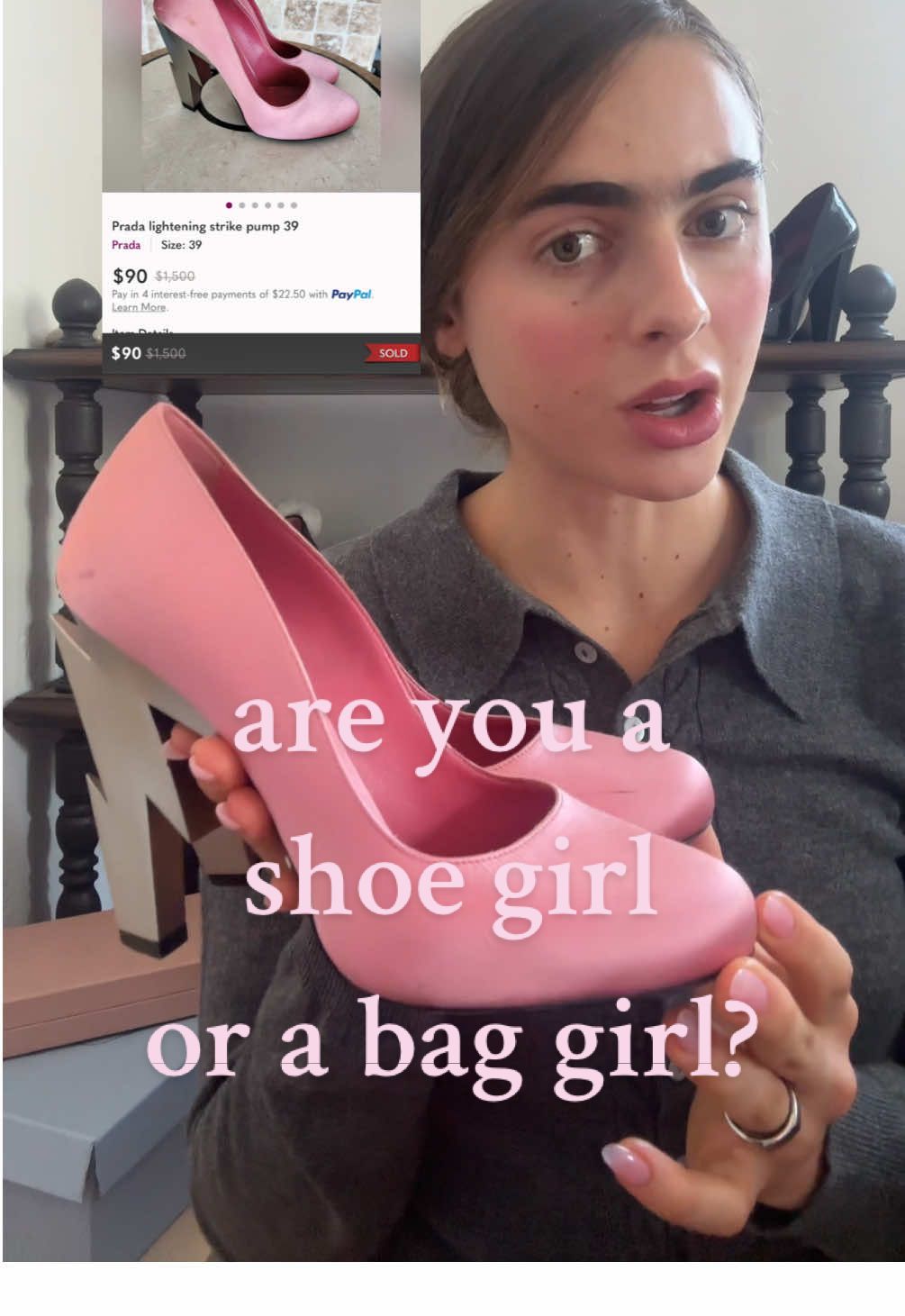 Shoe girl supremacy 🤭👠 ##heelcollection##vintageheels##pradacollection##miumiu##miumiuhaul