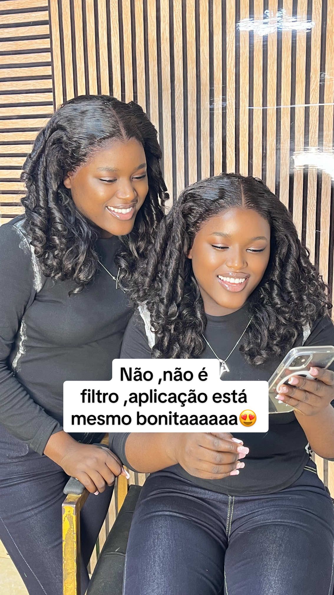 Lindas😍  Aplicação orgânica que parece original @Atelier Matubacana 921316280🙌🏾❤️ #brincadeirasdotiktok #gemeascalutes❤️ #totadizer😂😂 #matubacana❤️👌🥺😍 