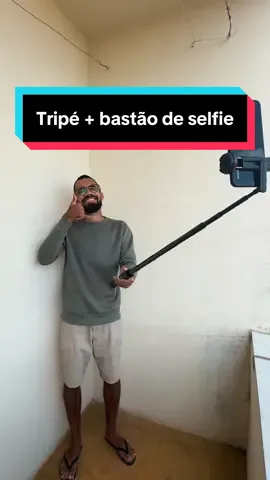 comente “selfie” para receber o link desse tripé + bastão de selfie da Tobeape no privado #tripe #bastaodeselfie #paudeselfie #tobeape #fy 