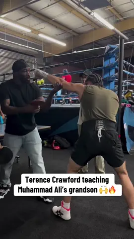 This is so dope 🥊 (via @Nico Ali Walsh) #boxing #fighting #terencecrawford 