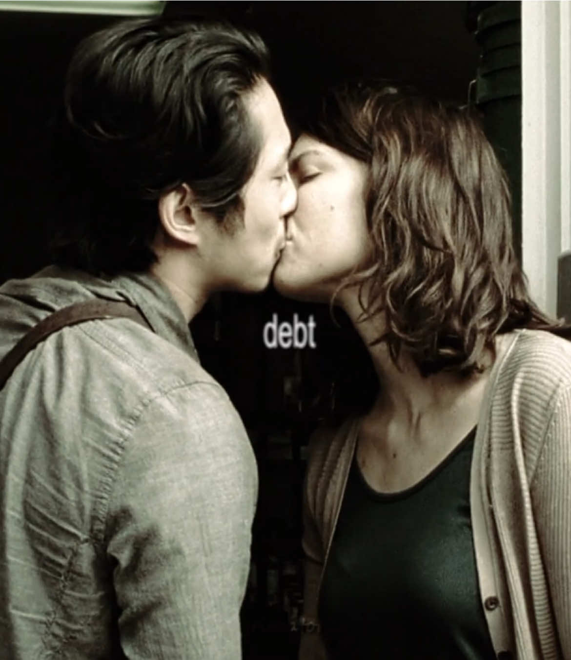stole him literally #glaggie #thewalkingdead #hangman #maggierhee  ib @𝐌౨ৎ 
