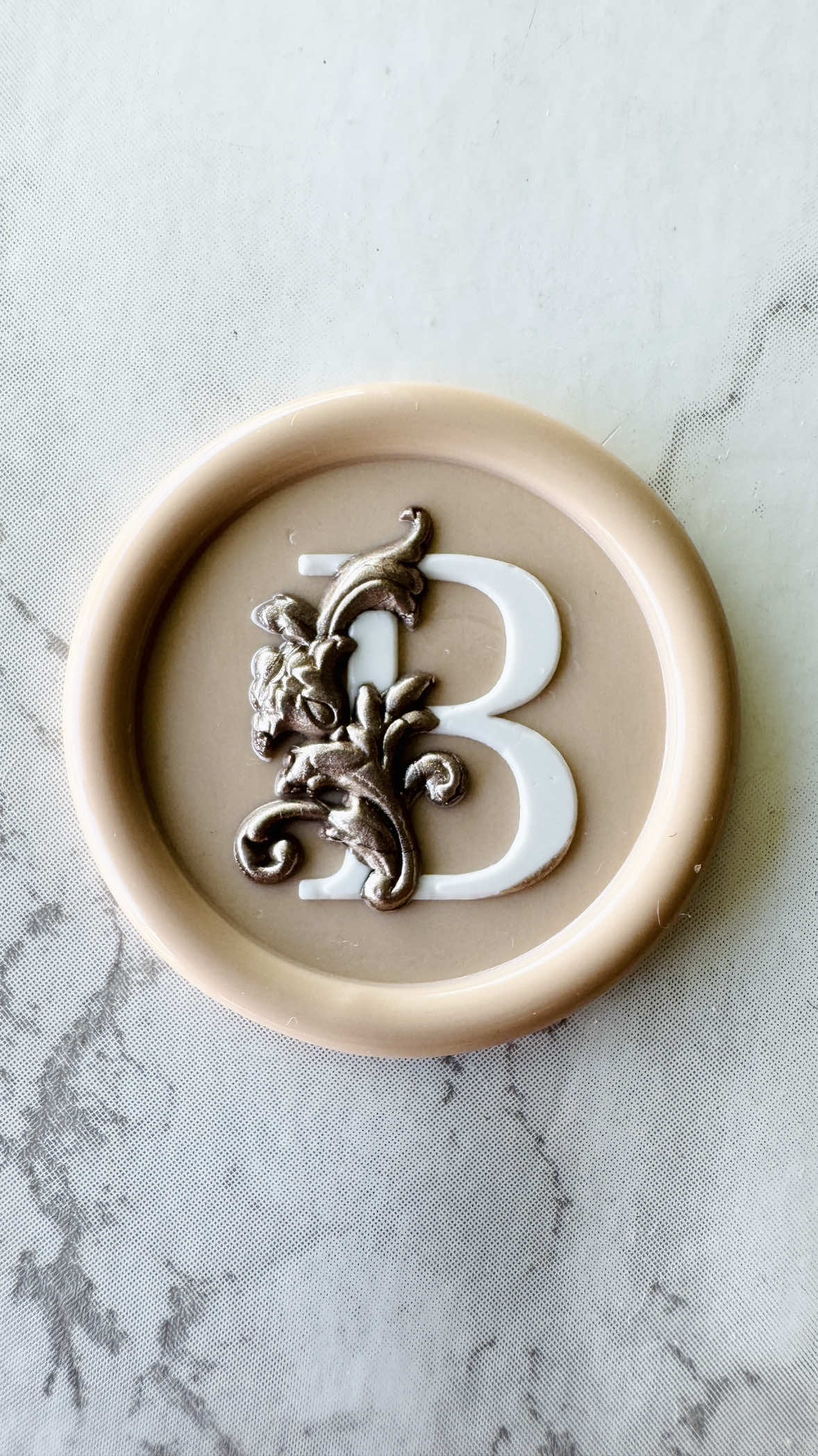 Yes or no on this three toned wax seal?! 🤩 These Victorian Leaf Initial Stamps sold out so fast last time, but they are finally back in stock! ✨ They are perfect for the Pour & Scrape Technique and for playing with multiple colors of wax. I honestly could not believe how beautiful this one turned out! Shop the initial stamp: https://bgoodslettering.com/products/initial-victorian-leaf-wax-seal-stamp-a-z Learn the Pour & Scrape Technique: https://youtu.be/LsCweZmKmmw?si=b_EVqw51tyeXYo6N P.S. Don’t forget to grab an initial for your wax seal loving friends. These make the sweetest gifts!  #bgoodslettering #waxsealclub #waxsealmaking #waxseals