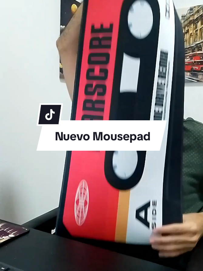 Mi nuevo Mousepad Retro #mousepad #pc 