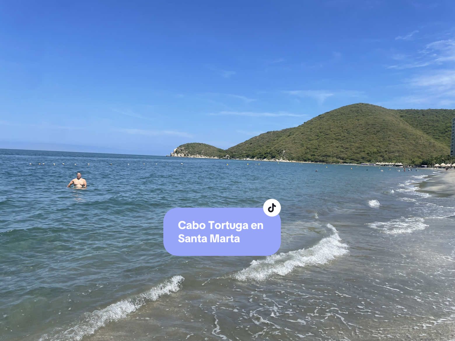 Playa que te recomiendo visitar si vas a #santamartacolombia #cabotortuga #viajaporcolombia #creatorsearchinsights 