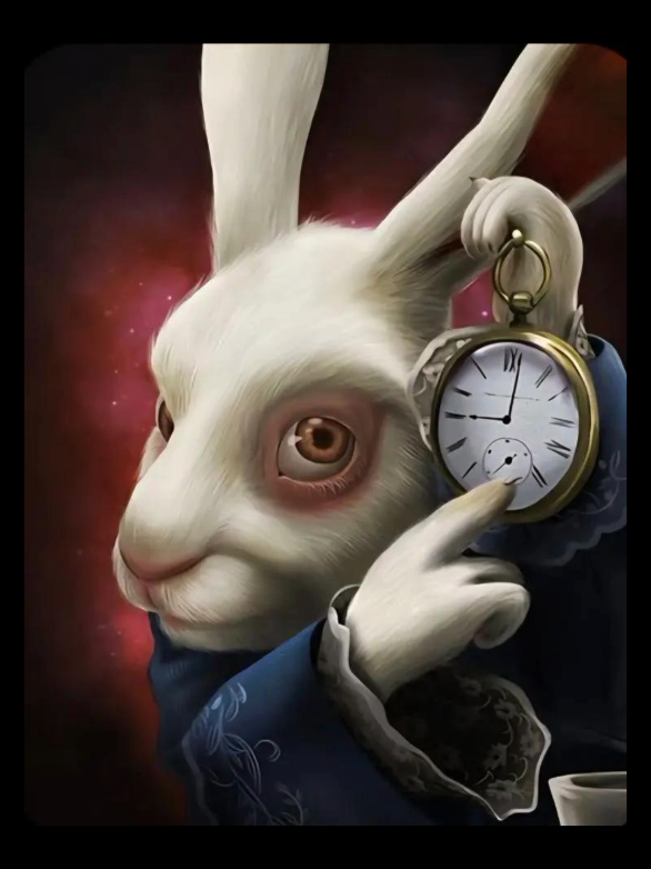 Explicação do coelho com relógio⌚ #meme#coelhocomrelogio#viral#fyp 