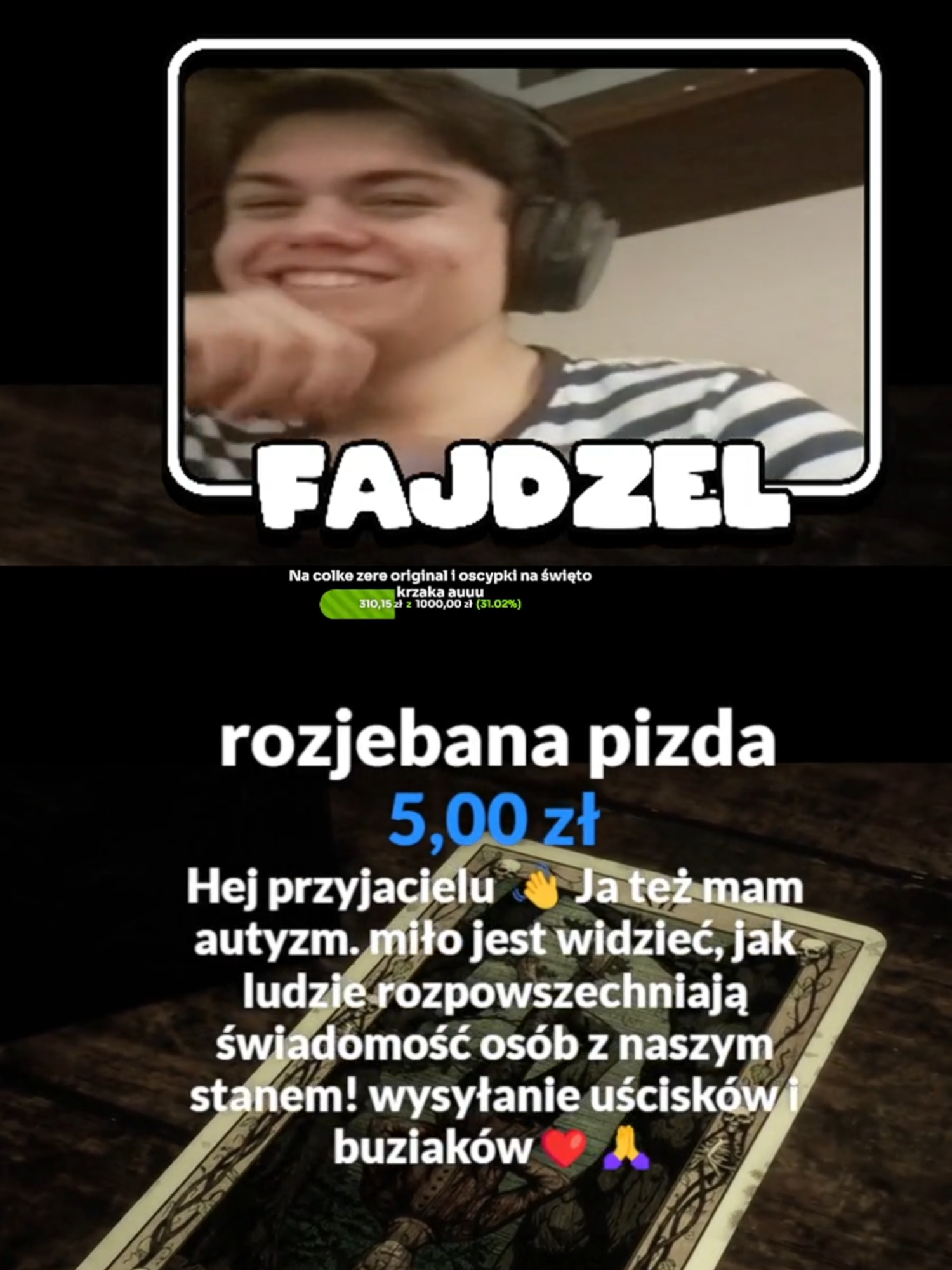 Streamy na twitchu @fajdzel #fajdzel #fagel #twitchpolska #bagietamichael