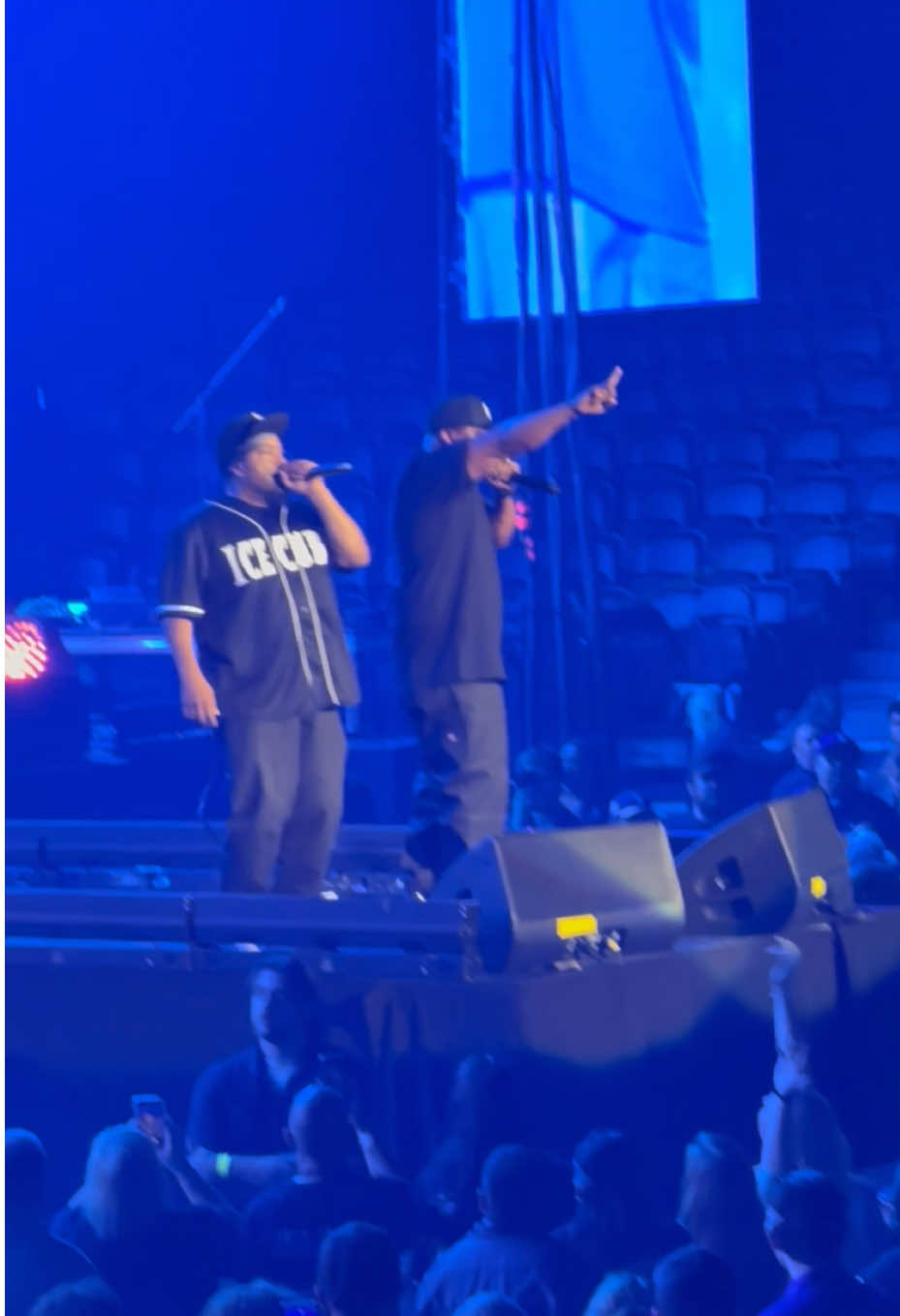 My friend told me ice cube is her “hall pass” during this song 🤣😆😂 #icecube #westside #denver #ballarena #girlsnightout