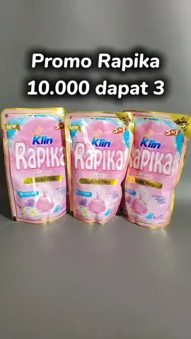 Lagi ada promo di bunda-bunda Rapika 250ml cuma 10.000 udah dapat 3pcs #rapika #promo #murah 