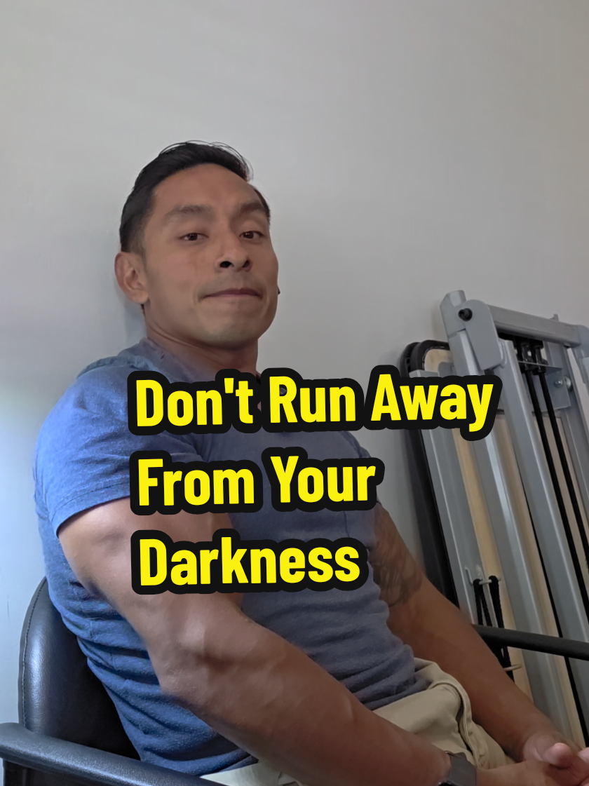 Don't run away from the darkness in your life; confront it head-on. It took me many years to finally overcome a traumatic event from my early childhood. I was unaware of where my rage and anger came from until my son was born. Once I identified the source, I began to do the inner work. Not only have I been set free from my past, but my relationships with my kids and wife have also improved. My life overall has become more abundant. I've started to live like a kid again and feel more joy than I have ever felt before. If you're going through a tough time right now, look within and begin the inner work. ##selfmastery  #HealingJourney  #masteryourself 