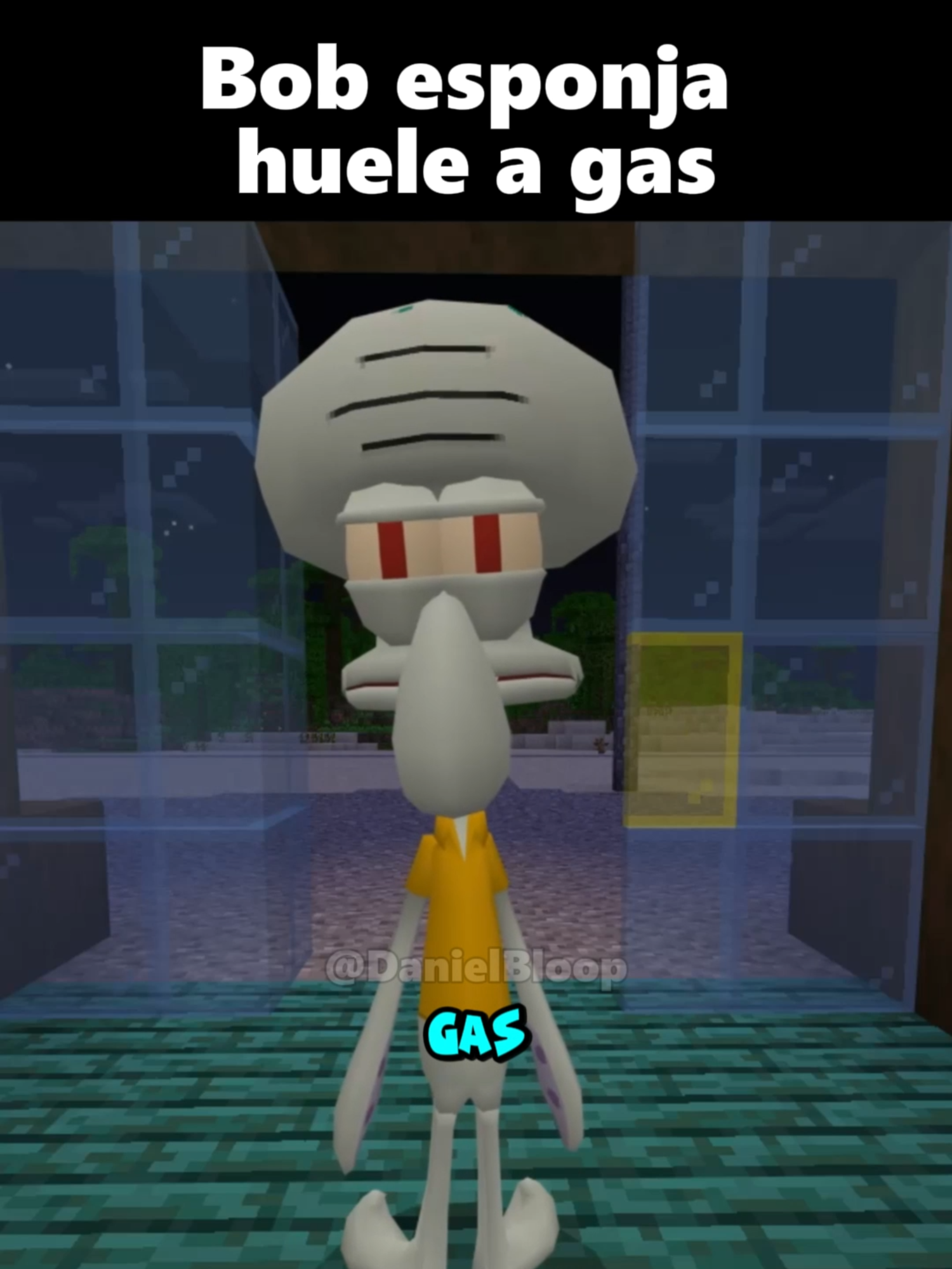 Bob esponja huele a gas...🤯💀| DanielBloop