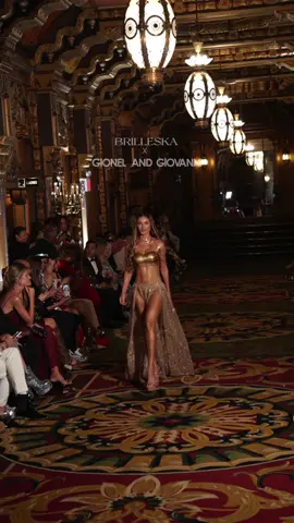 Un sueño hecho realidad en New York Fashion Week 🖤 🔥 Brilleska: nacida del fuego, la fuerza y la fe 💛✨ #nyfw2025 #Brilleska #NYFW 