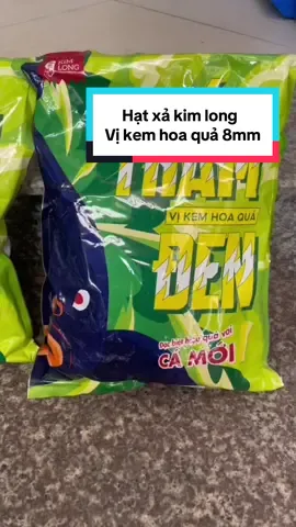 Hạt xả kim long vị kem hoa quả 8mm#maihongdocau #hatxakimlong #hatxatramden #hatxacauca 