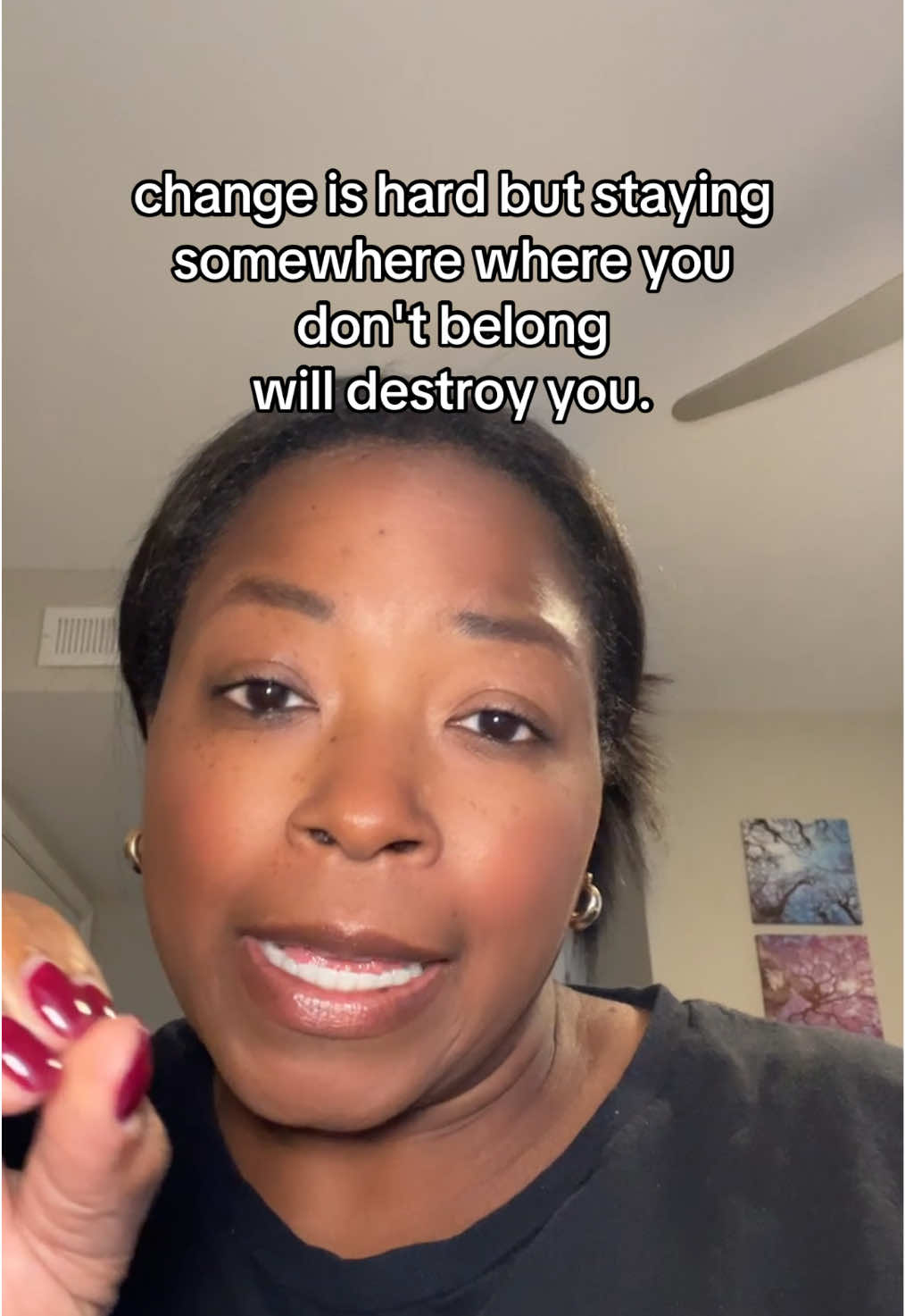 Change feels scary… but staying stuck will cost you everything. 🕊️ Don’t choose comfort over freedom. #HealingJourney #selfgrowth #knowyourworth #toxicfreeliving #wordsthatheal