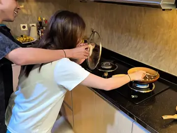 paling suka kl mereka udh masak berdua😩🤏 #celiboy #kayess #celiyess 