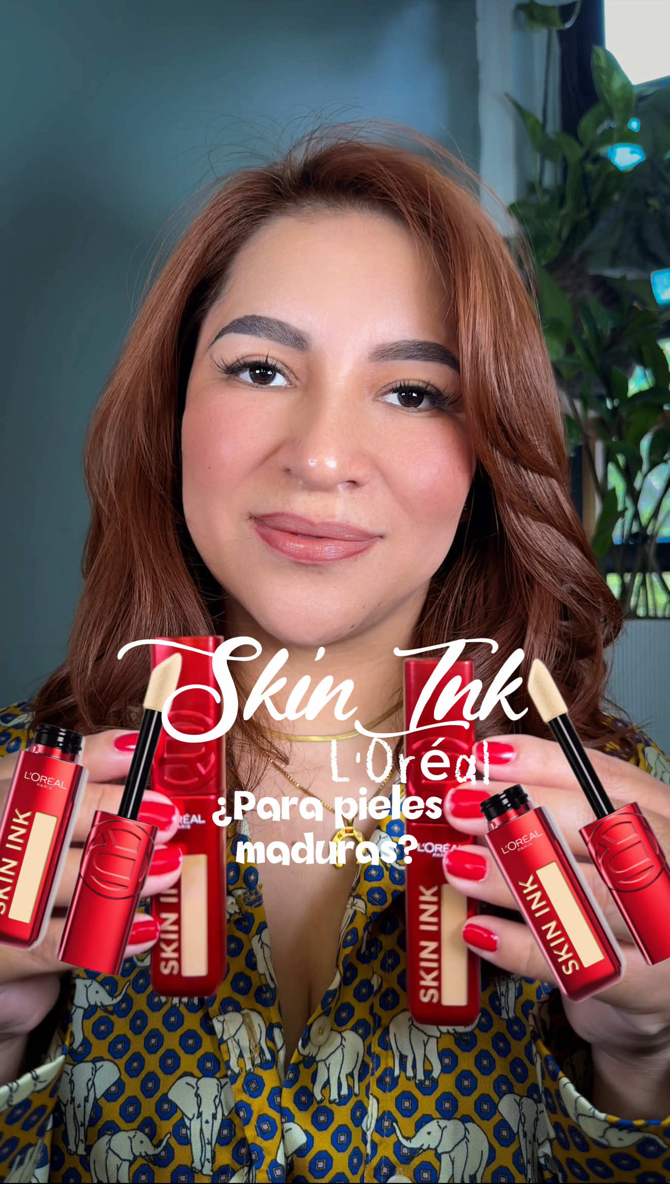 ¿Skin Ink de L’Oréal sirve para pieles maduras? 💧  tinta ligera para la piel que combina cobertura natural con un acabado fresco y luminoso. Perfecta para unificar el tono de tu piel. 👁️ OJO— Hidrata mucho tu piel así no se marcarán las líneas de expresión @L’Oreal Paris Makeup & Hair @L’Oreal USA  #skintint #skintintreview #lorealpariscosmetics #pielmadura #pielmaduramaquillaje 