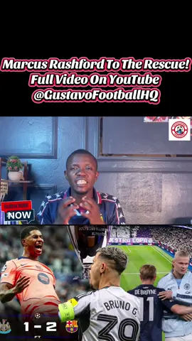 Full Video On YouTube Via Link In Bio🔮📺 #barca #barcelona #rashford #mancity #championsleague  Marcus Rashford scored a brace as Barcelona kicked off their UEFA Champions League (UCL) campaign with a 2-1 win over Newcastle United, with this the Catalans' 13th win in their last 17 meetings with English opposition in the competition (D2, L2). A sea of black and white greeted the teams at St. James' Park, and an extremely partisan crowd roared Newcastle to swarm all over Barcelona in the early stages. Only Anthony Gordon will know how he didn't connect with Anthony Elanga's inviting cross to make the Magpies' early superiority count, while Harvey. Barnes needed the offside flag to save his embarrassment two minutes later after the winger allowed I Joan García to get a hand to his shot. At the other end, Rashford almost silenced the home support with a driving run into the box, but his poor effort didn't match the build-up. As the match developed, Barça saw the lion's share of possession but found it difficult to deal with the hosts' much more physical game. A stunning break and cross from Elanga only needed Barnes to slide home for the opener, but García was equal to it once more. Pedri's influence began to grow, and just before the half-hour, Joelinton's pull back on the midfielder earned him the first yellow card of the match. With Newcastle's intensity starting to fade as HT approached, the visitors looked to seize the initiative, but Raphinha's free-kick was wayward and epitomised their attacking woes before HT. An early second-half corner caused Barça problems as the hosts threatened once more, whilst Fabian Schär took the full force of a Rashford rocket at the opposite end as the game began to open up. As the hour mark approached, the England international's powerful header from Jules Koundé's cross nestled in the far corner and opened his account for the Blaugrana. It was Barcelona's first shot on target and prompted four substitutions from Eddie Howe, one of which was new striker Nick Woltemade. Just nine minutes later, a stunning individual effort from Rashford thundered into the top corner and had Nick Pope rooted to the spot to silence the home crowd, giving the Manchester United loanee a 10th goal in 12 career starts against Newcastle (G7, A3) including six in seven starts at St. James' Park. The hosts needed inspiration from somewhere, and Bruno Guimarães almost provided it with a shot on 73' that García was again equal to. Then, right on 90 minutes, Anthony Gordon managed to guide home a last-minute riposte from Jacob Murphy's cutback to inspire hope of a last-gasp comeback. Barcelona held on though, leaving Newcastle with just one win in five matches across all competitions this term. My Man Of The Match: Marcus Rashford