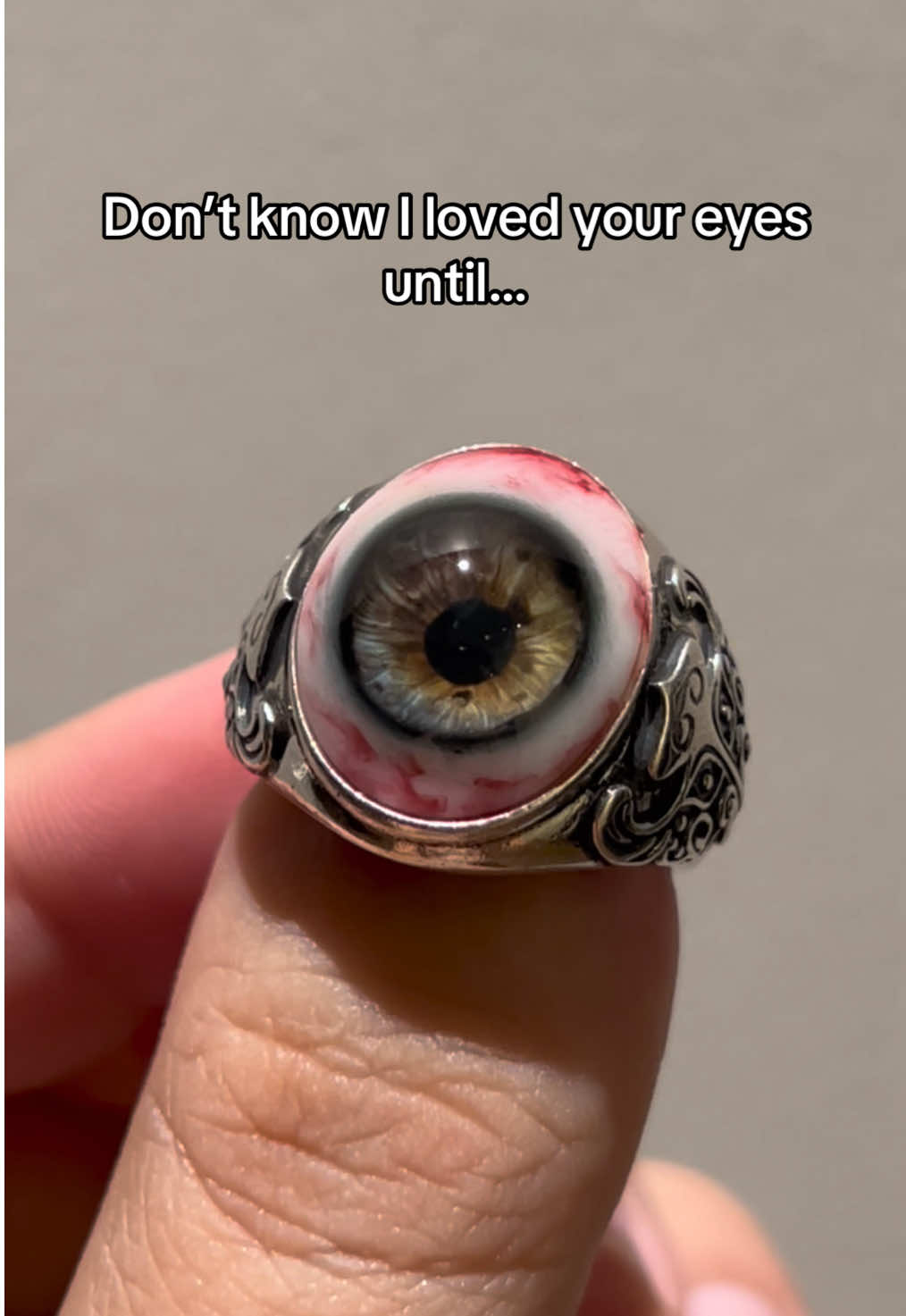 Billions of eyes, but I only want to look in yours #eyes #custom #giftideas #fyp #viral #handmadejewelry #eyetrend 