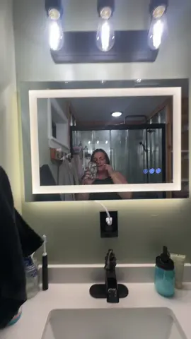 This mirror is everything! Gorgeous!  . #tiktokshoprestock #TikTokShopCreatorPicks #tiktokshopblackfriday #lightedmirror #lightedbathroommirror 