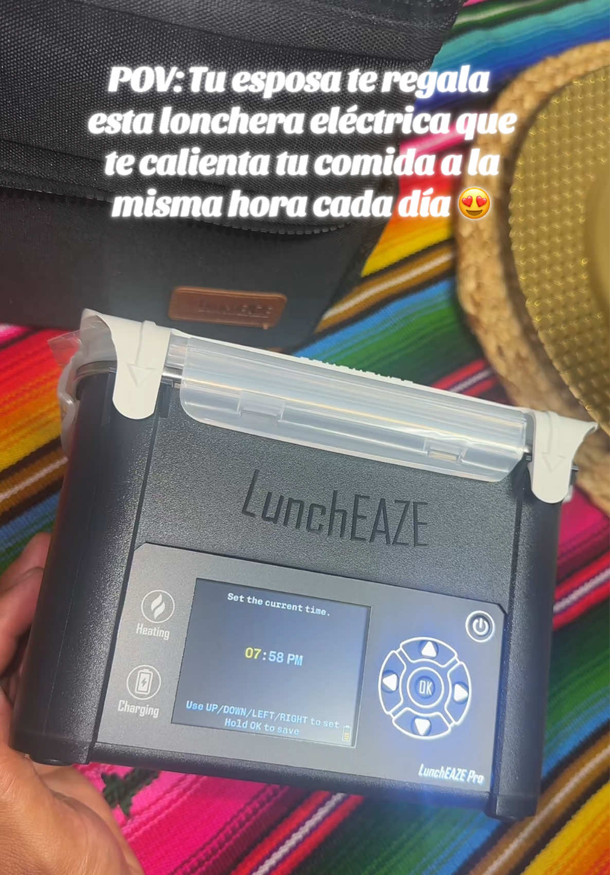 Lonche echo con amor ♥️ 💍 @@leonel @LunchEAZE #lunchbox#lunchboxideas#electriclunchbox#loncheparaeltoxico#bluecollar  