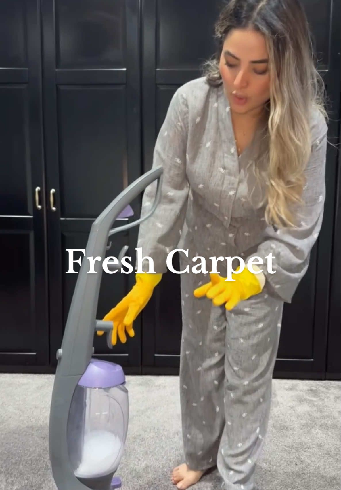 Fresh clean carpet 👌#carpetcleaning #cleaning #cleaningtiktok #hack #viral 