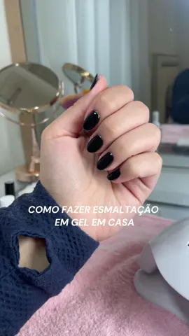Como fazer esmaltação de gel em casa  #unhas #esmalte #esmalteemgel 