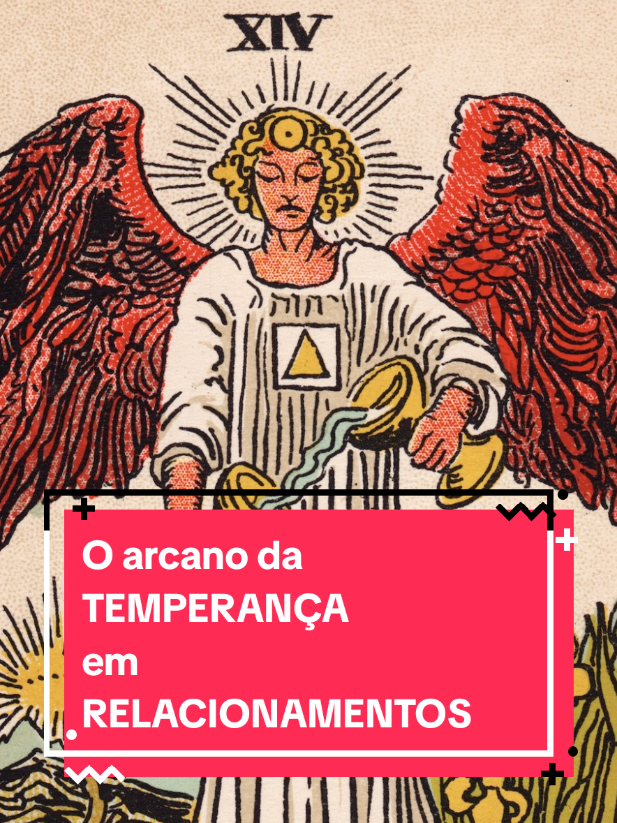 O arcano do tarot da Temperança, no mental, vai mostrar alguém que não quer tomar uma atitude, que do jeito que está, tá ótimo! Não adianta pressionar, esse arcano não está afim de agir! #cursotarot #arcanostarot #cursodetarot 