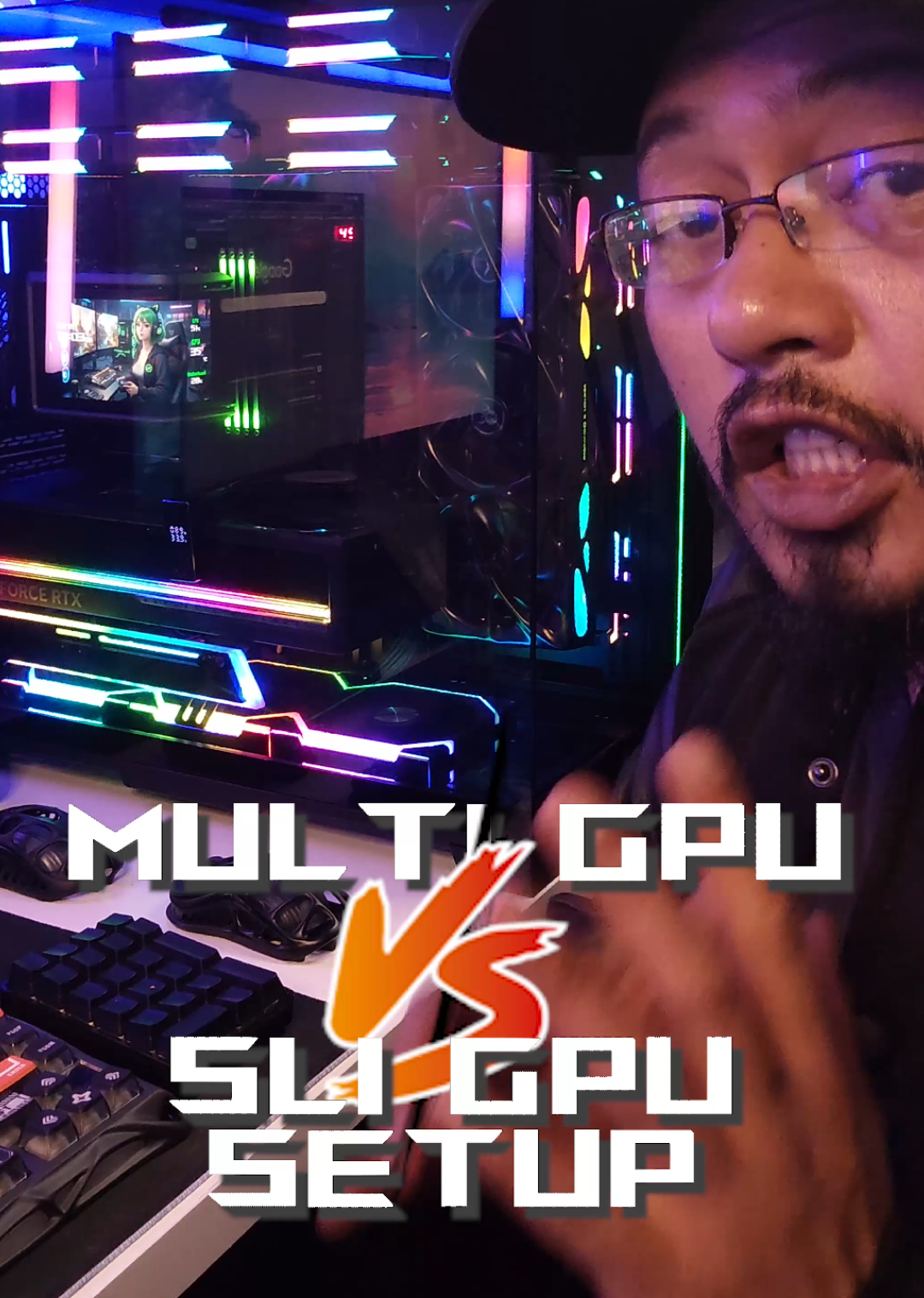 Replying to @gcdjeanynstarhar  Multi GPU Setup Vs SLI GPU Setup Explanation I use both for my work loads as a 3D Modeler, 3D Layout Artist and a Content Creator aswell. #pc #pcgaming #gamingpc #gaming #pcgamer 