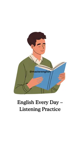 Improve your English skills with daily listening practice #englishlistening #learnenglish #dailypractice #fluentenglish #motivation          