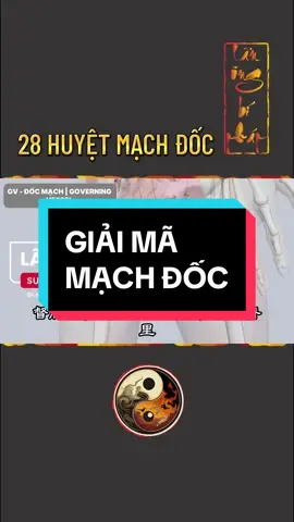 Phân 88 Giải mã 28 huyệt trên mạch đốc - 1 mạch quan trọng trong bát mạch kỳ kinh #yhct #lanongbiphap #machdoc #batmachkykinh #yhoccotruyen 