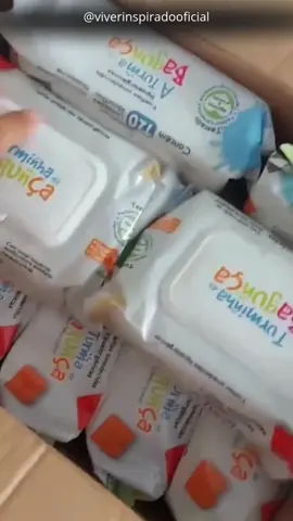 Link na Bio  Kit 10 Pacotes Toalhas Umedecidas TURMINHA DA BAGUNÇA - 50 Folhas 20 x13 cm