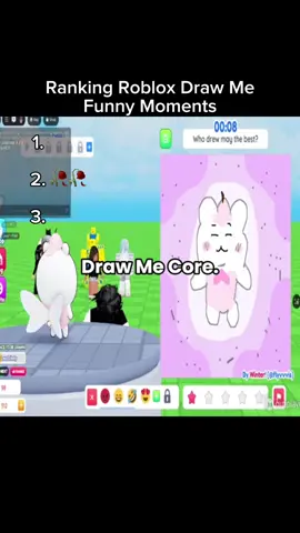Ranking Roblox Draw Me Funny Moments #roblox #memes 