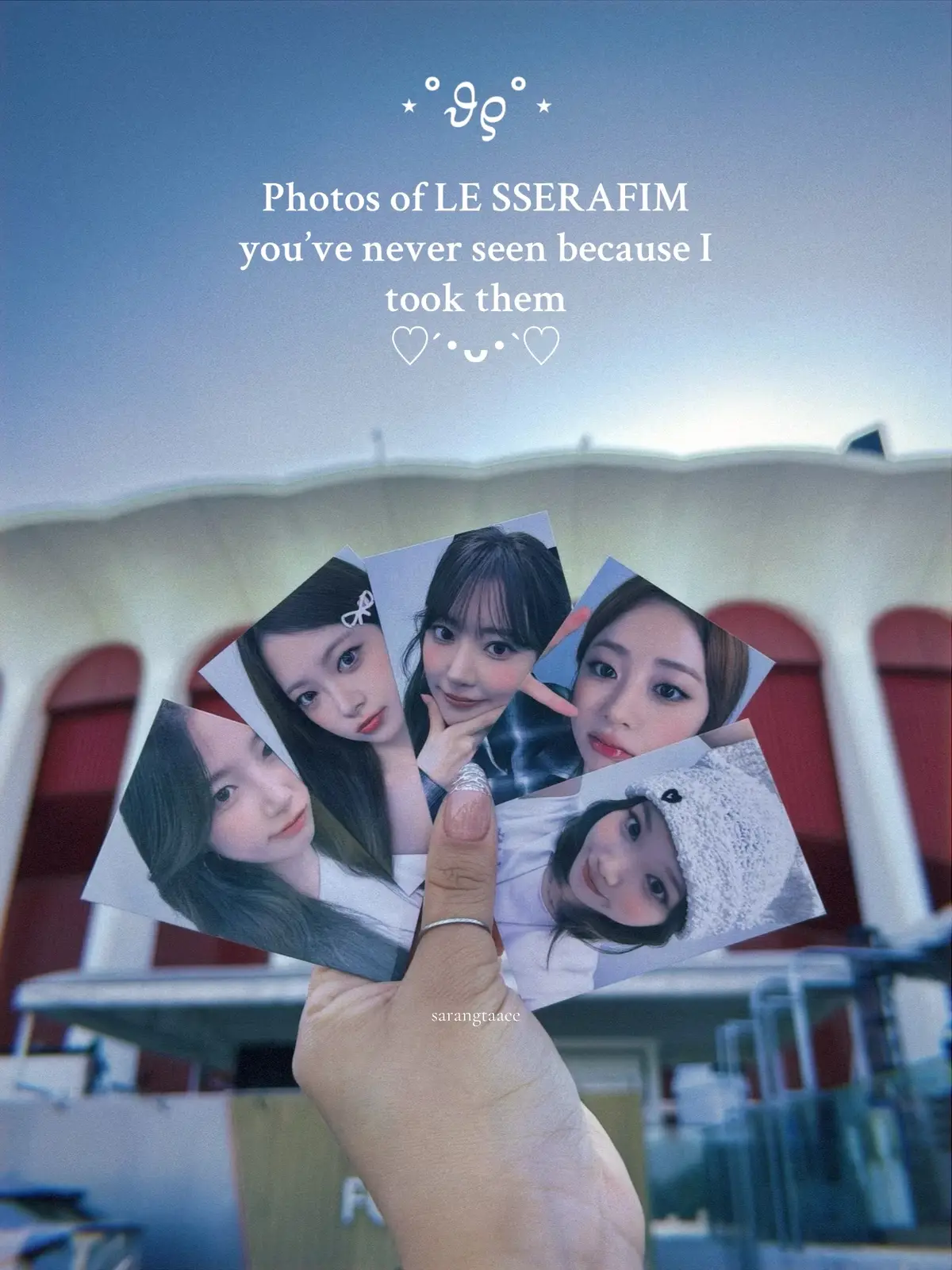 Photos I took during the LA @LE SSERAFIM Easy Crazy Hot Tour ⋆ ˚｡⋆୨♡୧⋆ ˚｡⋆ #lesserafim #easycrazyhot #chaewon #sakura #yunjin #kazuha #eunchae 