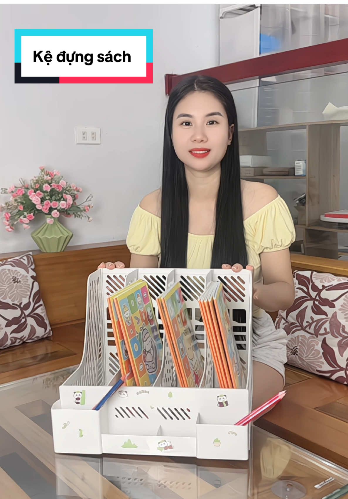 Kệ đựng sách vở tài liệu #giadungsach #kedungsachvo #kedungtailieu4ngan 