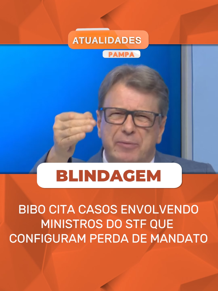 No Atualidades Pampa desta quinta-feira (18), o comunicador Bibo Nunes comentou a busca do STF por blindagem contra impeachment. Bibo citou casos que, segundo ele, configuram justificativas para o impeachment de ministros como Cármen Lúcia e Gilmar Mendes. Confira! Se você perdeu o programa, não se preocupe. Você pode assisti-lo na íntegra clicando no link da bio. ASSISTA A TV PAMPA: ➡ TV aberta para todo o RS ➡ Claro Net para todo o RS ➡ App TV Pampa (baixe no Google Store e Apple Store) ➡ tvpampa.com.br ➡ facebook.com/tvpampa ➡ youtube.com/tvpampa ➡ twitter.com/tvpampa #AtualidadesPampa #TvPampa #RedePampa