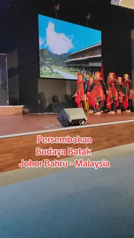 Persembahan budaya Batak acara konferensi muda/I  Johor Bahru - Malaysia  16 sept '25 